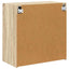 TV vægskab Sonoma eg 59,5 x 31 x 60 cm Konstrueret træ