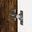 TV vægskab Røget eg 59,5 x 31 x 60 cm Konstrueret træ