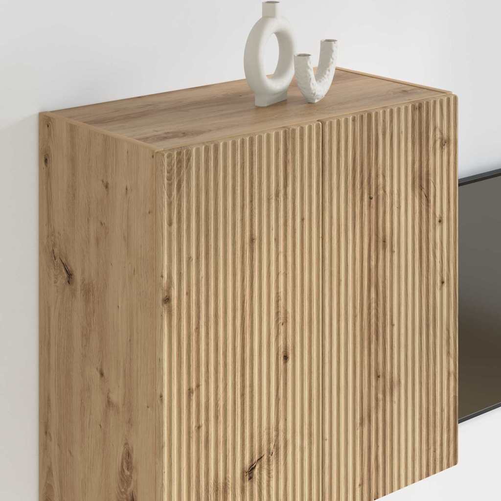 TV vægskab Artisan Egetræ 59,5 x 31 x 60 cm Konstrueret træ