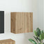 TV vægskab Artisan Egetræ 59,5 x 31 x 60 cm Konstrueret træ