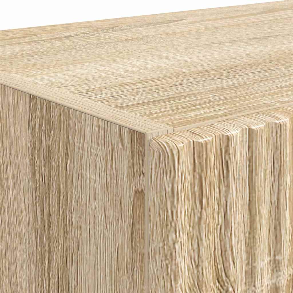 TV vægskab Sonoma eg 59,5 x 31 x 80 cm Konstrueret træ