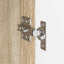 TV vægskab Sonoma eg 59,5 x 31 x 80 cm Konstrueret træ