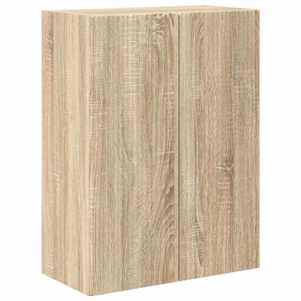 TV vægskab Sonoma eg 59,5 x 31 x 80 cm Konstrueret træ