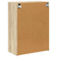 TV vægskab Sonoma eg 59,5 x 31 x 80 cm Konstrueret træ