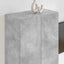 TV vægskab Beton Grå 59,5 x 31 x 80 cm Konstrueret træ