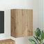 TV vægskab Artisan Egetræ 59,5 x 31 x 80 cm Konstrueret træ