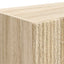TV vægskab Sonoma eg 59,5 x 31 x 100 cm Konstrueret træ