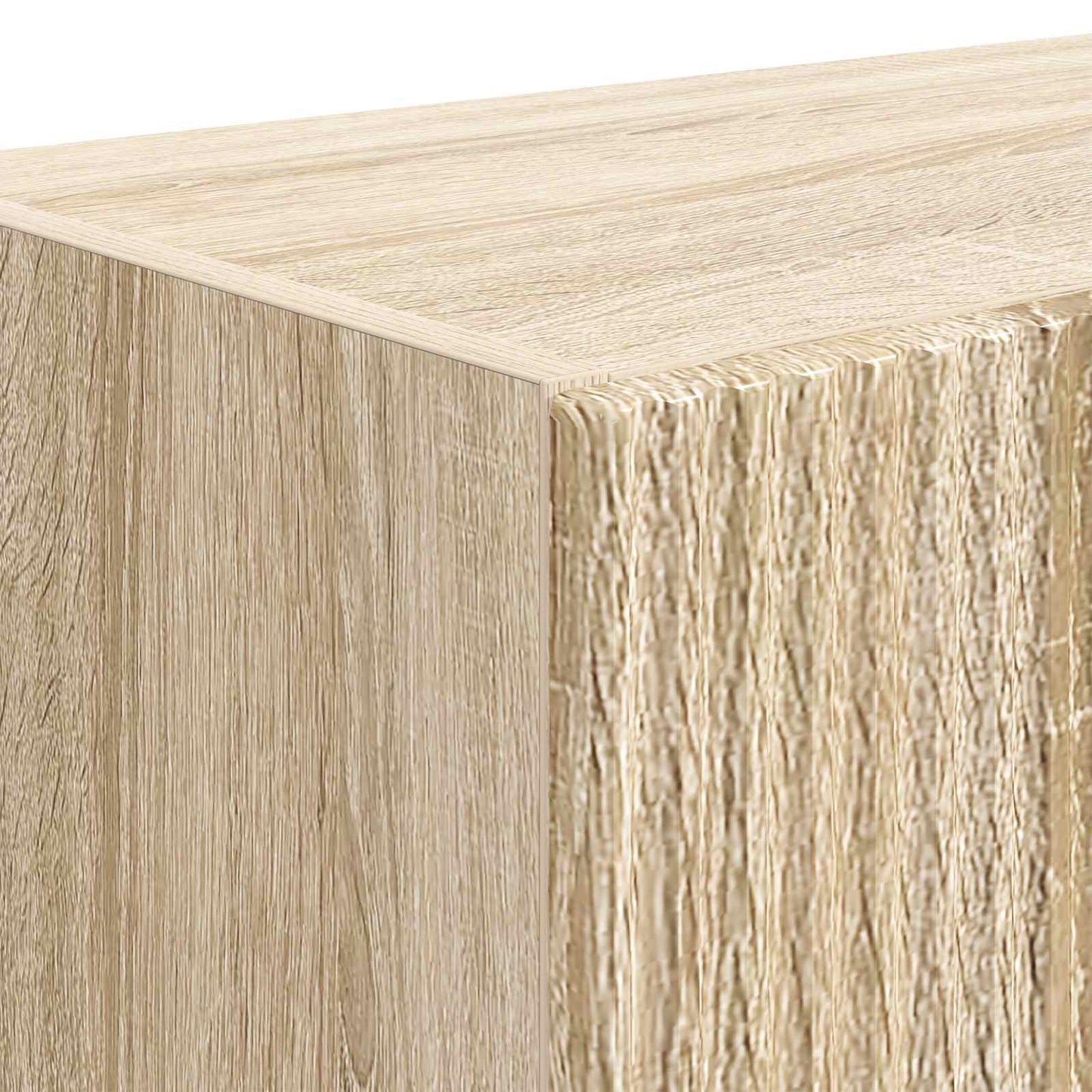 TV vægskab Sonoma eg 59,5 x 31 x 100 cm Konstrueret træ
