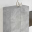 TV vægskab Beton Grå 59,5 x 31 x 100 cm Konstrueret træ