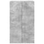 TV vægskab Beton Grå 59,5 x 31 x 100 cm Konstrueret træ