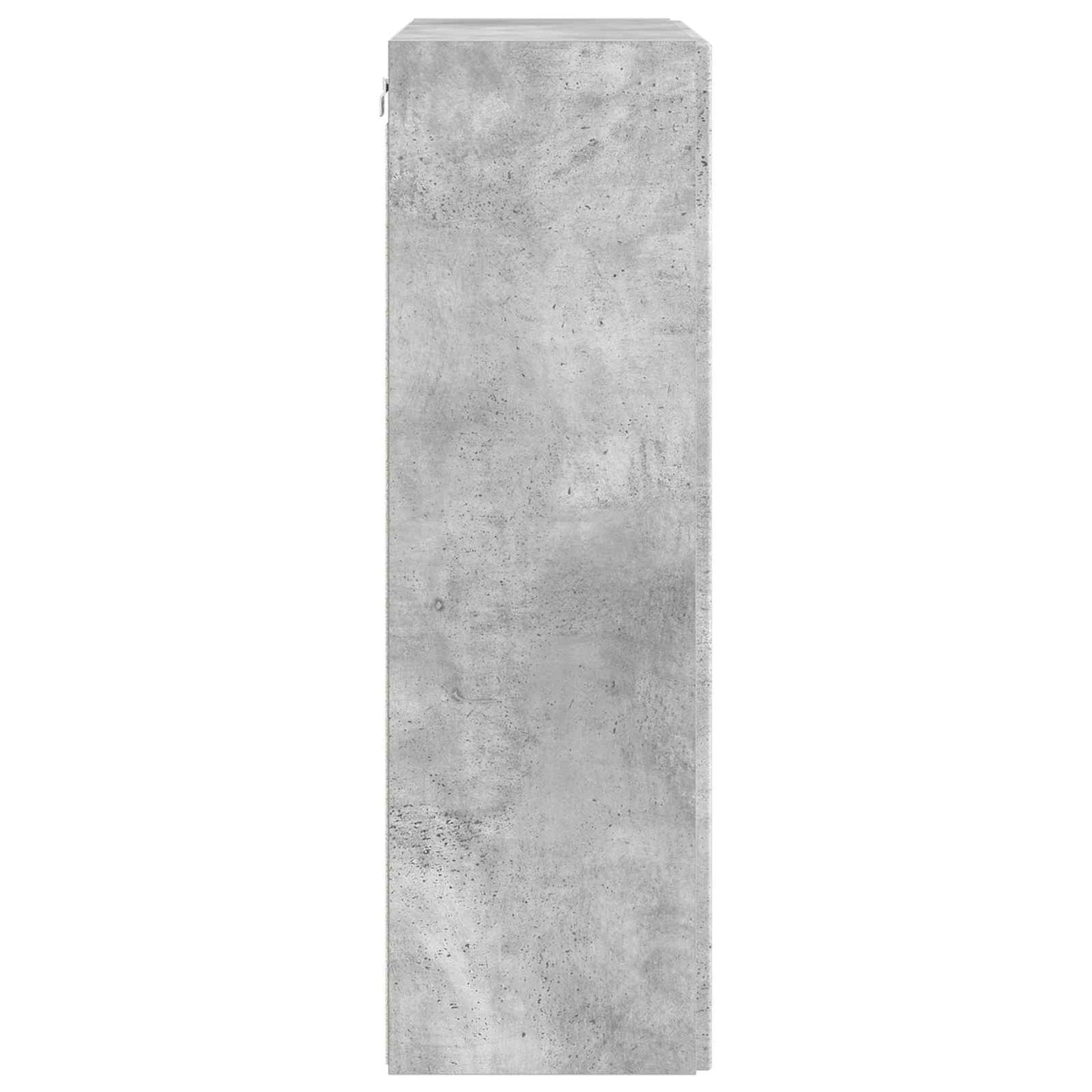 TV vægskab Beton Grå 59,5 x 31 x 100 cm Konstrueret træ