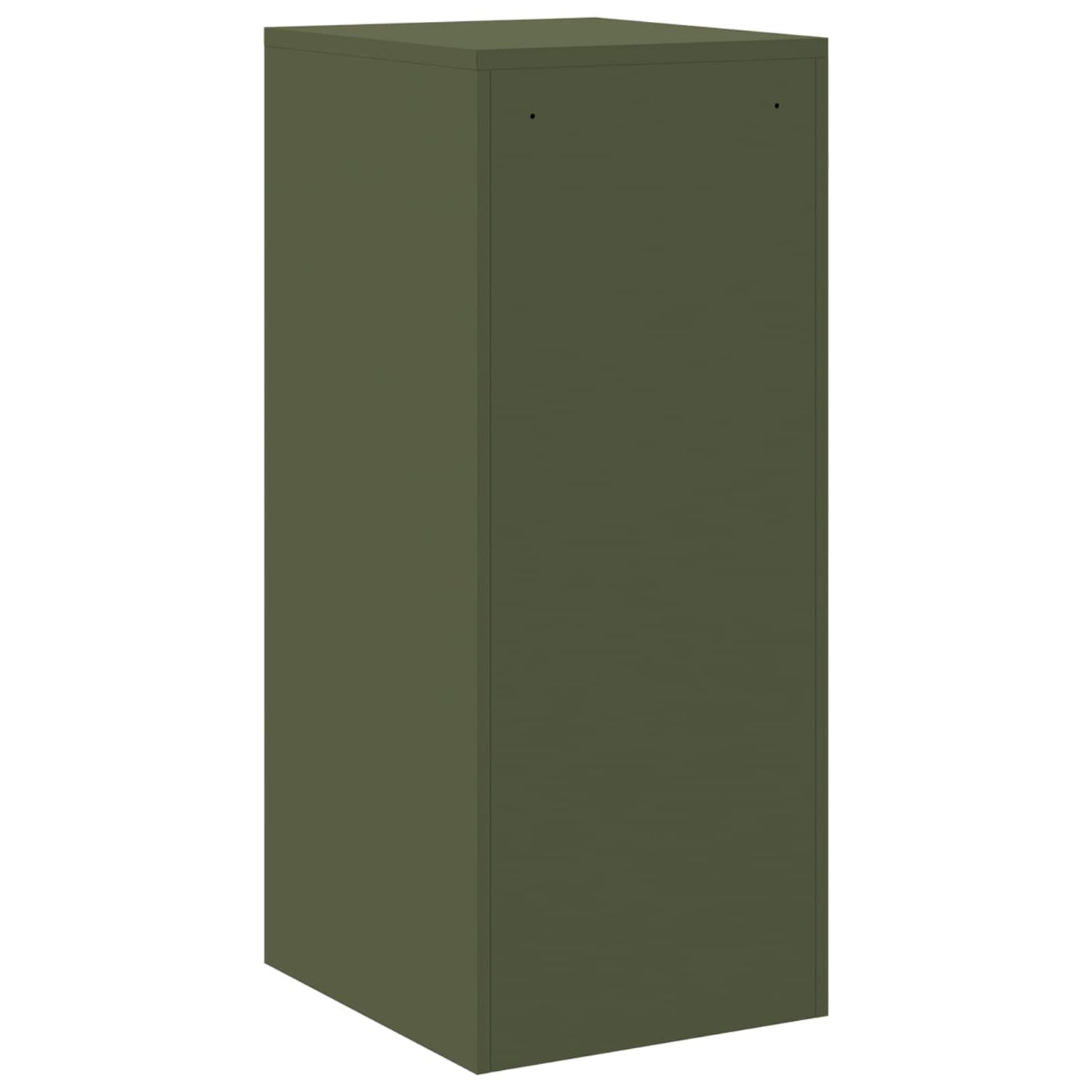 Fil kabinett Oliven grøn 44 x 50 x 106,5 cm Koldvalset Stål