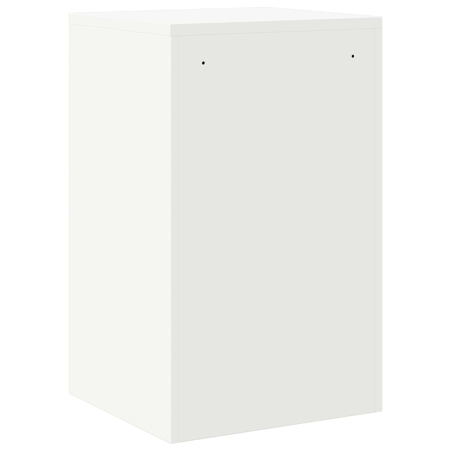 Fil kabinett med hylde Hvid 45,5 x 42 x 74,5 cm Koldvalset Stål