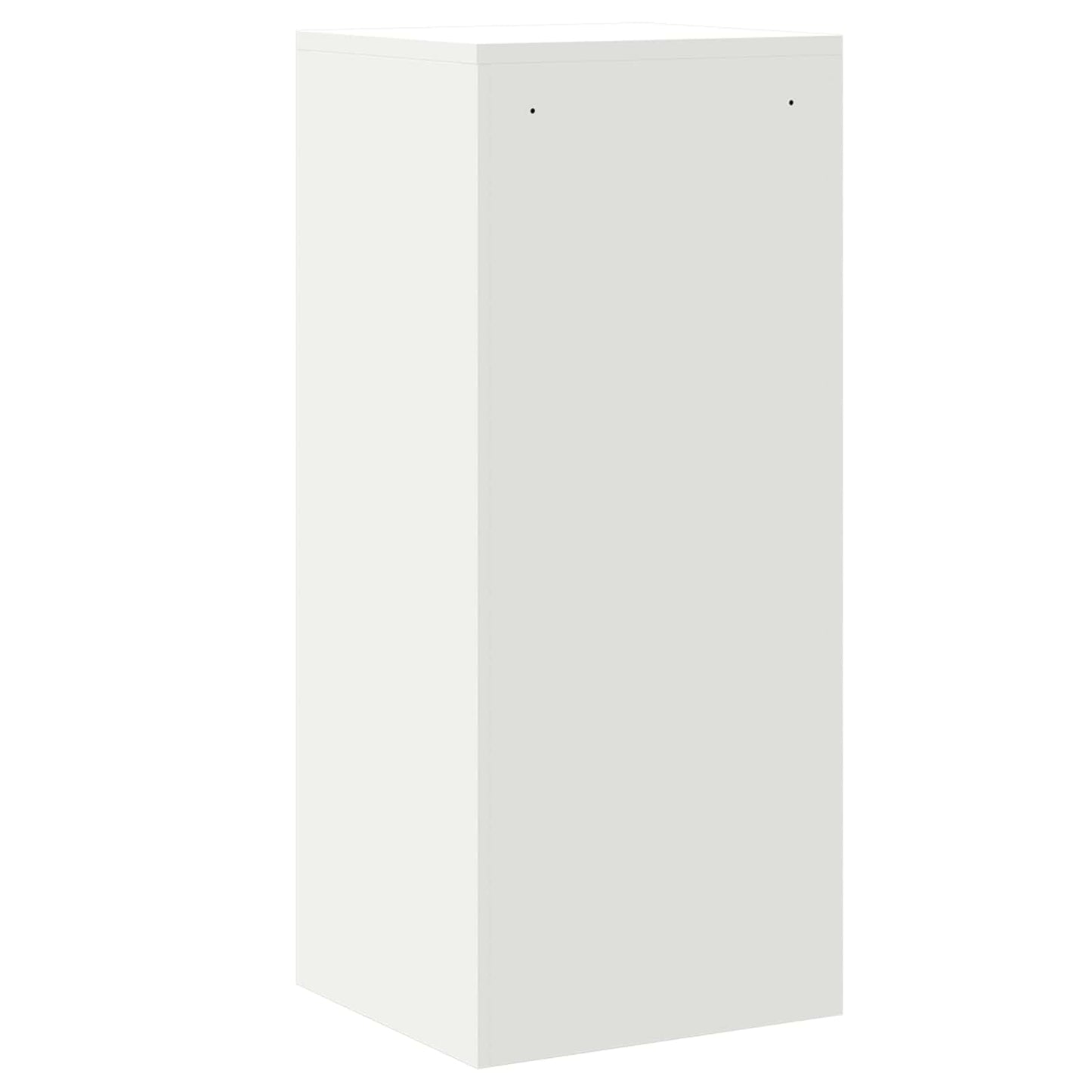 Fil kabinett med lås Hvid 45,5 x 42 x 106,5 cm Koldvalset Stål