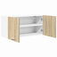 Hængeskab Sonoma eg 80 x 31 x 40 cm Konstrueret træ
