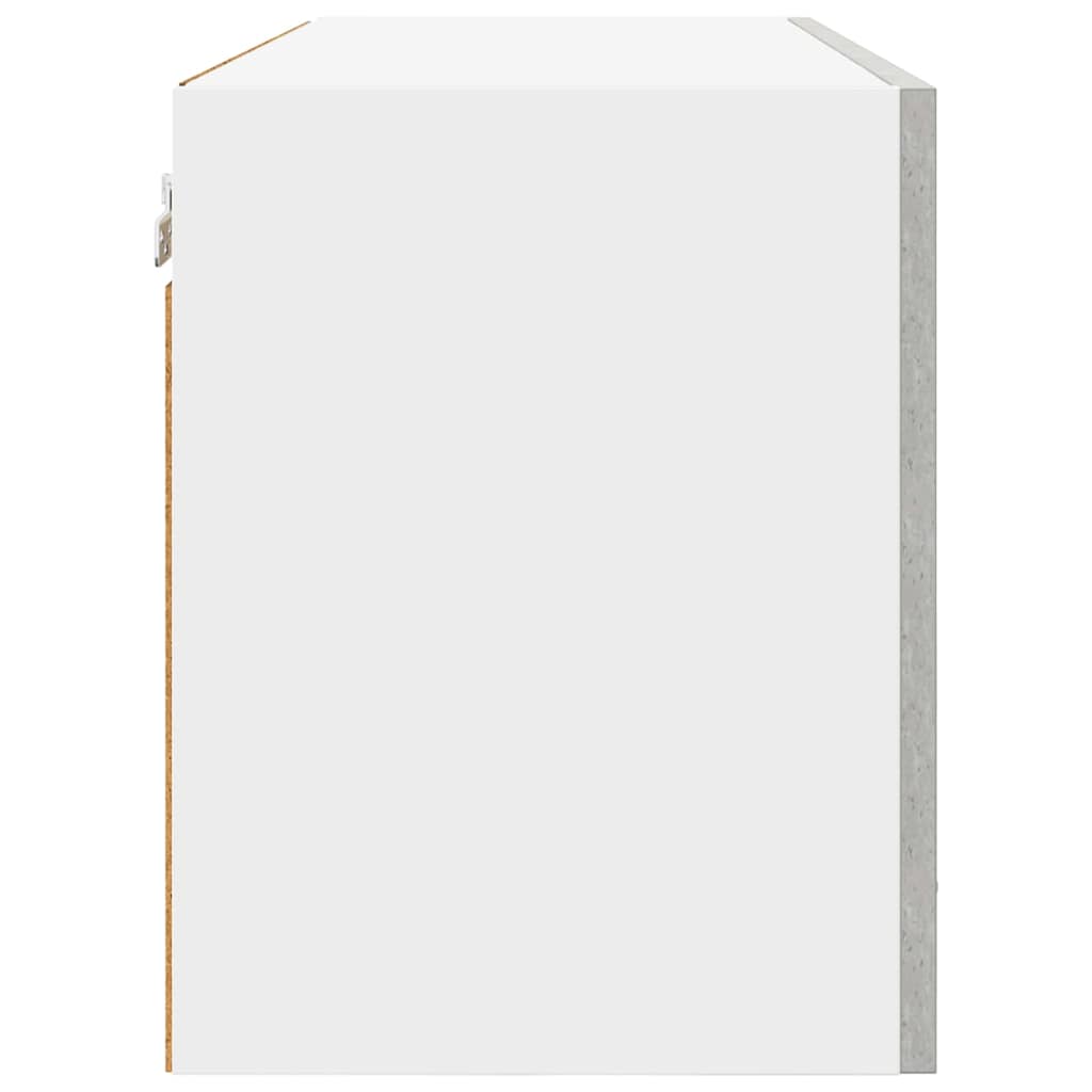 Hængeskab Beton Grå 80 x 31 x 40 cm Konstrueret træ