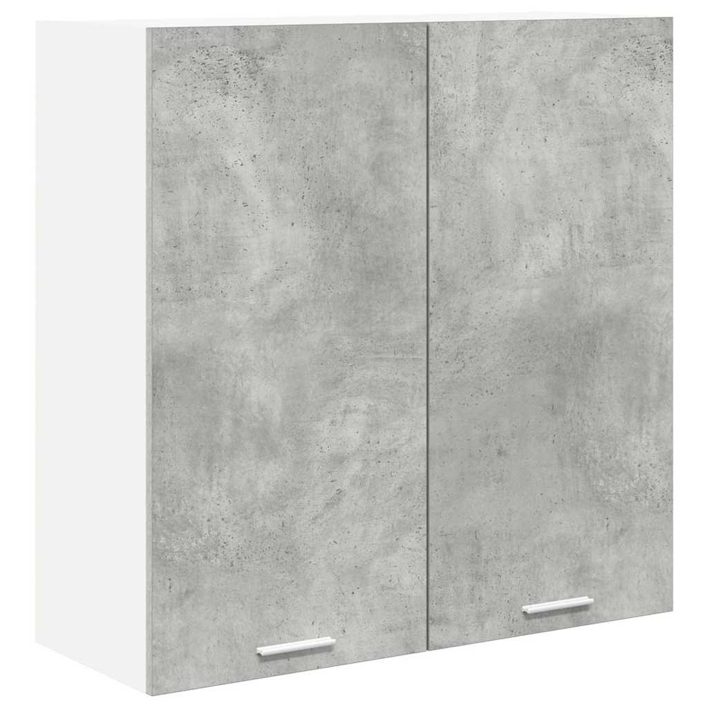 Hængeskab Beton Grå 80 x 31 x 80 cm Konstrueret træ