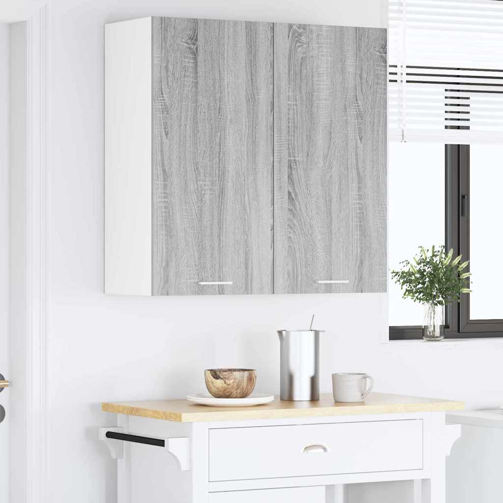 Hængeskab Grå Sonoma 80 x 31 x 80 cm Konstrueret træ