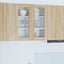 Hængeskab Sonoma eg 80 x 31 x 80 cm Konstrueret træ