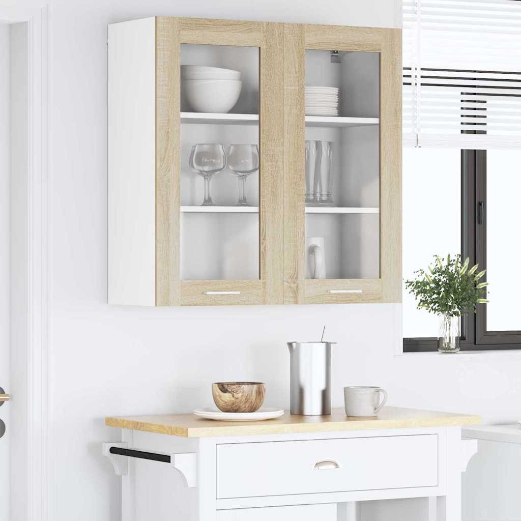 Hængeskab Sonoma eg 80 x 31 x 80 cm Konstrueret træ