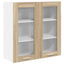Hængeskab Sonoma eg 80 x 31 x 80 cm Konstrueret træ
