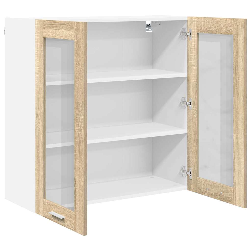 Hængeskab Sonoma eg 80 x 31 x 80 cm Konstrueret træ