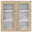 Hængeskab Sonoma eg 80 x 31 x 80 cm Konstrueret træ