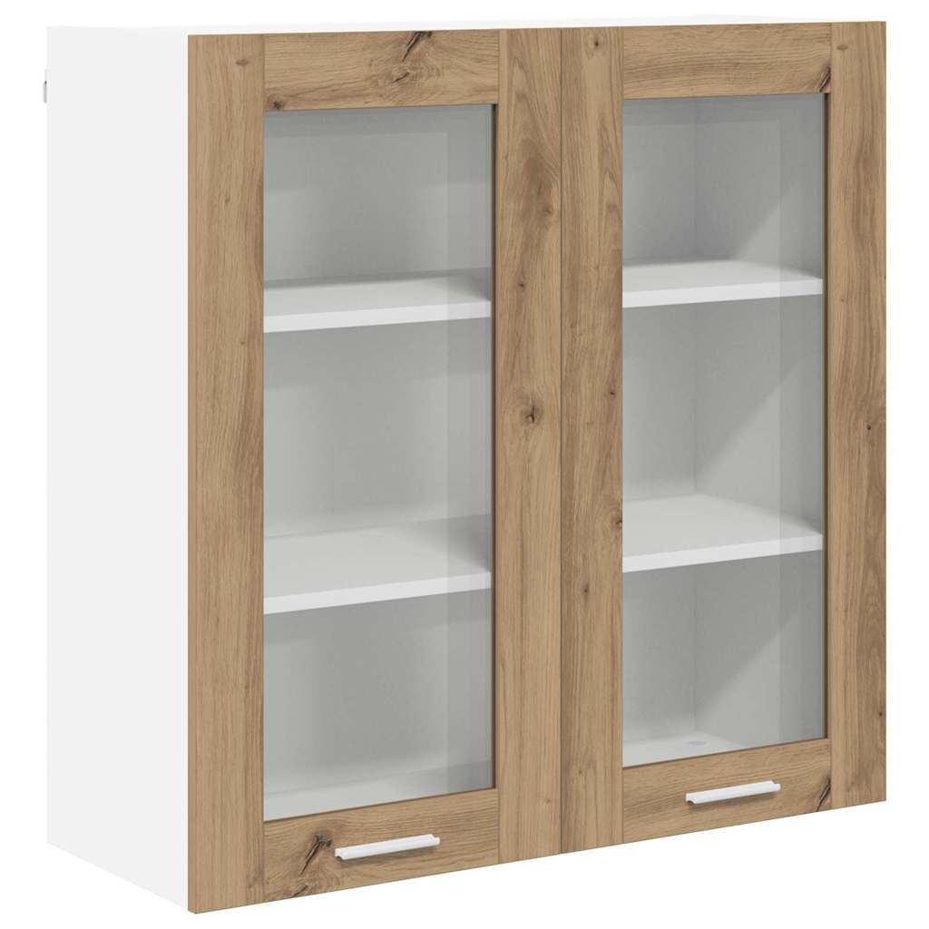 Hængeskab Artisan Egetræ 80 x 31 x 80 cm Konstrueret træ