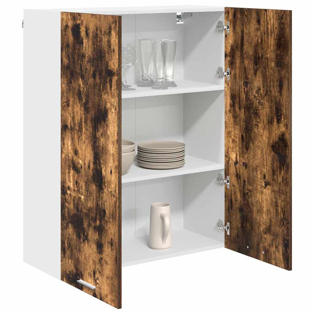 Hængeskab Røget eg 80 x 31 x 100 cm Konstrueret træ