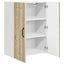 Panel til opvaskemaskine Kalmar Sonoma eg 60 x 31 x 80 cm