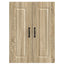 Panel til opvaskemaskine Kalmar Sonoma eg 60 x 31 x 80 cm
