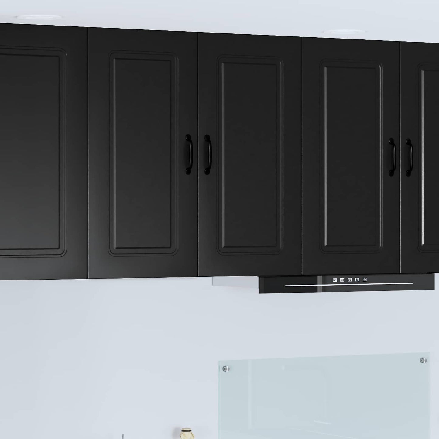 Panel til opvaskemaskine Kalmar Sort 80 x 31 x 80 cm