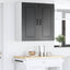 Panel til opvaskemaskine Kalmar Sort 80 x 31 x 80 cm