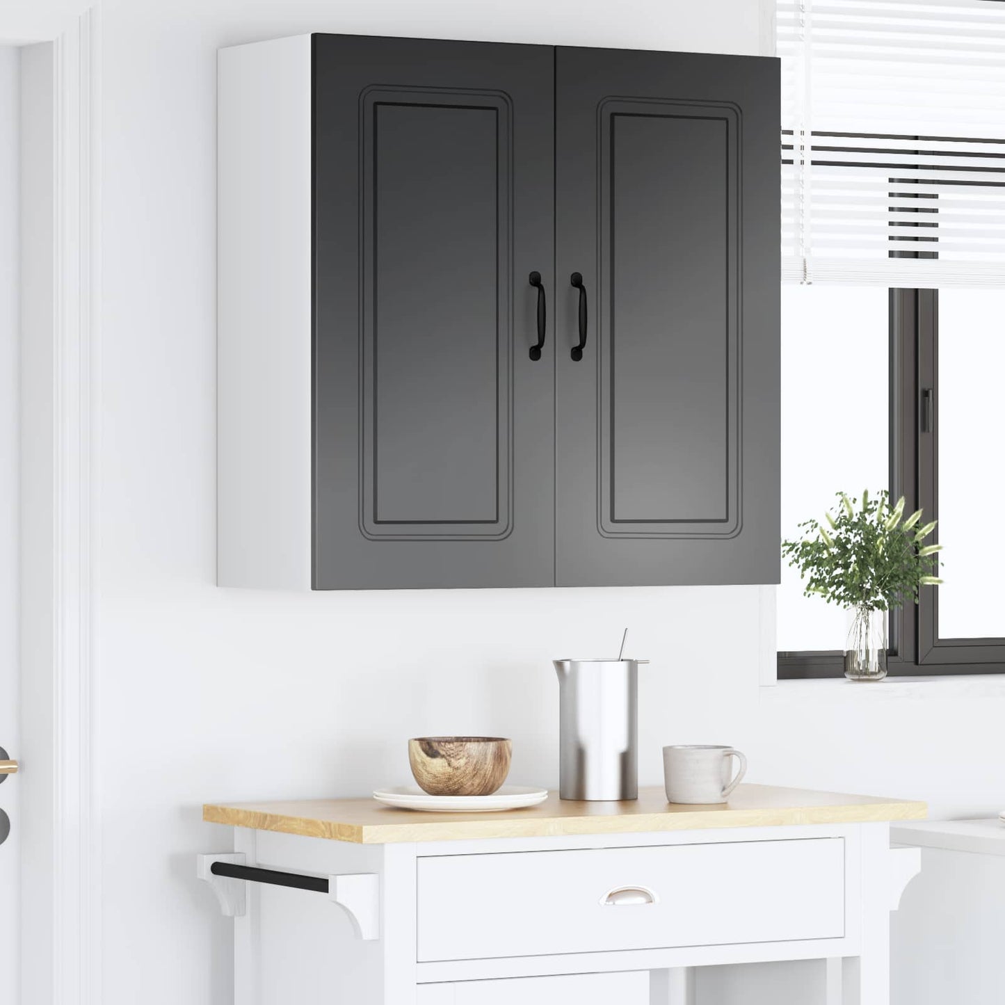 Panel til opvaskemaskine Kalmar Sort 80 x 31 x 80 cm