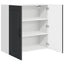 Panel til opvaskemaskine Kalmar Sort 80 x 31 x 80 cm