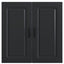 Panel til opvaskemaskine Kalmar Sort 80 x 31 x 80 cm