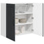 Panel til opvaskemaskine Kalmar Sort 80 x 31 x 80 cm