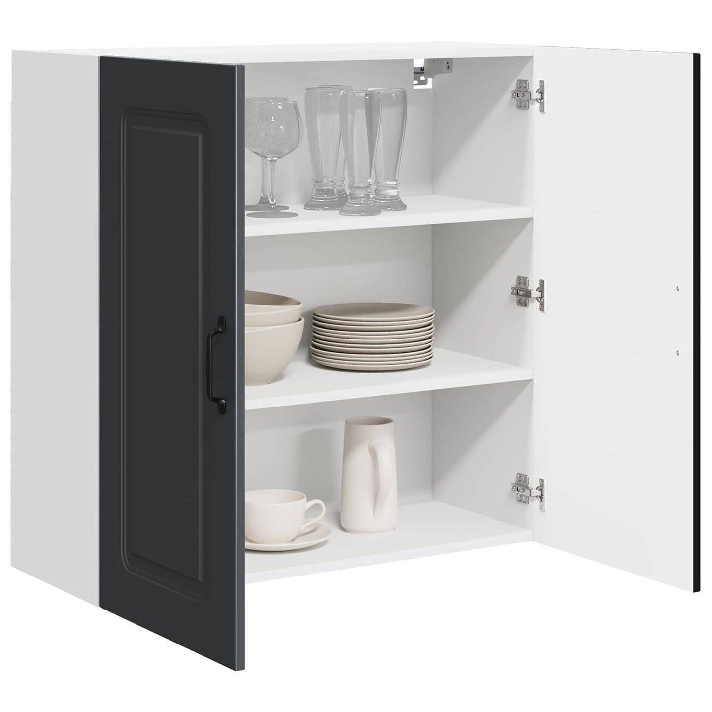 Panel til opvaskemaskine Kalmar Sort 80 x 31 x 80 cm