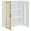 Panel til opvaskemaskine Kalmar Sonoma eg 80 x 31 x 100 cm