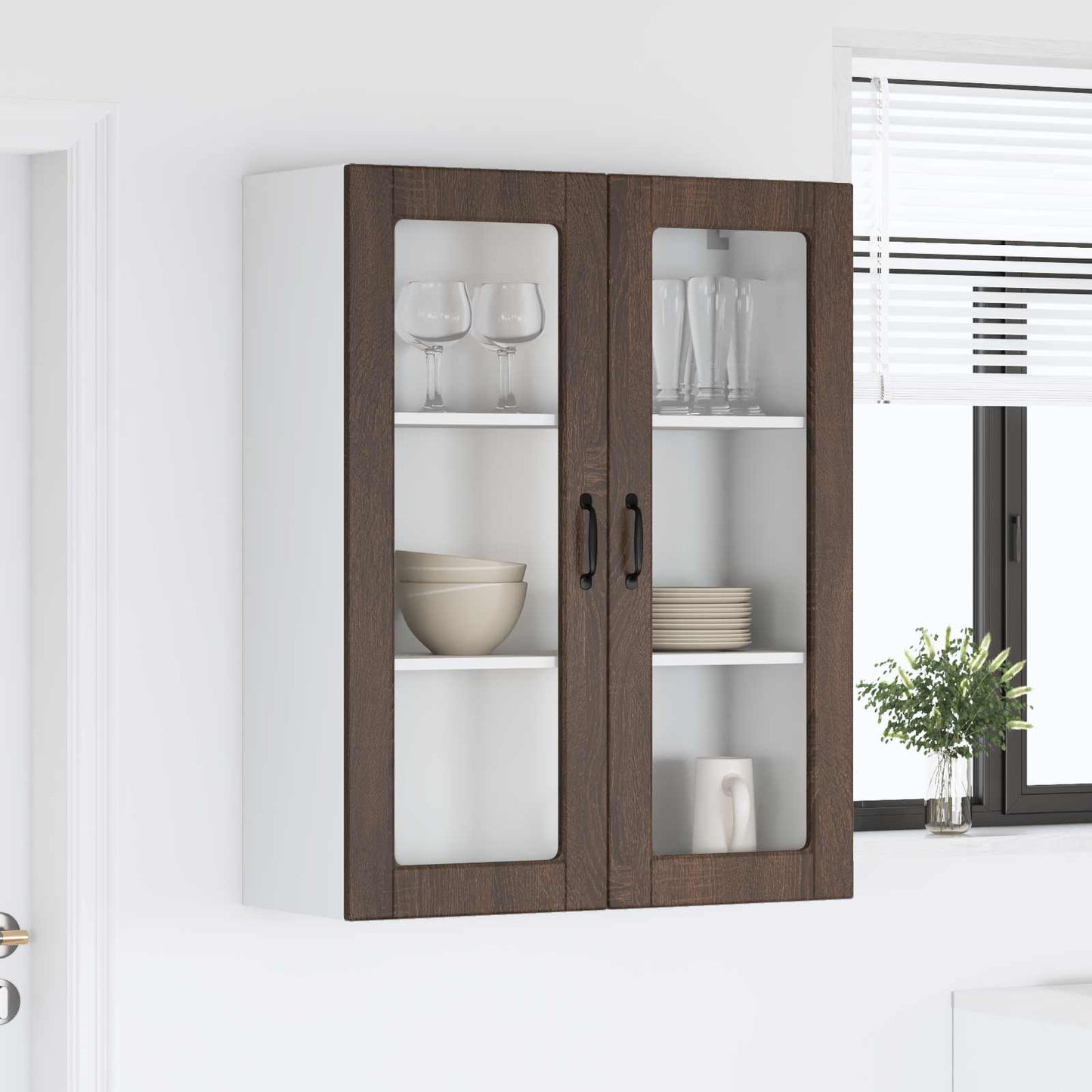 Panel til opvaskemaskine Kalmar Brun eg 80 x 31 x 100 cm