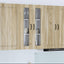 Panel til opvaskemaskine Kalmar Sonoma eg 60 x 31 x 100 cm