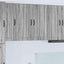 Vægskab LUCCA Grå sonoma-eg 80 x 31 x 80 cm Konstrueret træ