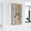Væglågskab LUCCA Artisan-eg 60 x 31 x 100 cm Konstrueret træ
