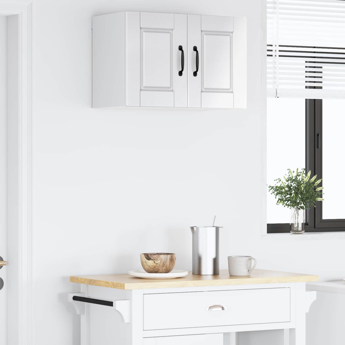 Vægskab PORTO Høj gloss hvid 60 x 31 x 40 cm Konstrueret træ