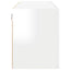 Vægskab PORTO Høj gloss hvid 80 x 31 x 40 cm Konstrueret træ