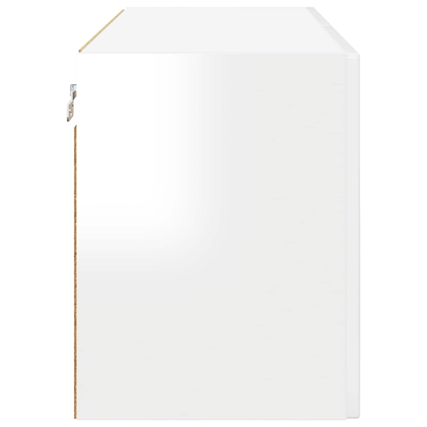 Vægskab PORTO Høj gloss hvid 80 x 31 x 40 cm Konstrueret træ