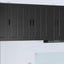Vægskab PORTO Sort 60 x 31 x 80 cm Konstrueret træ