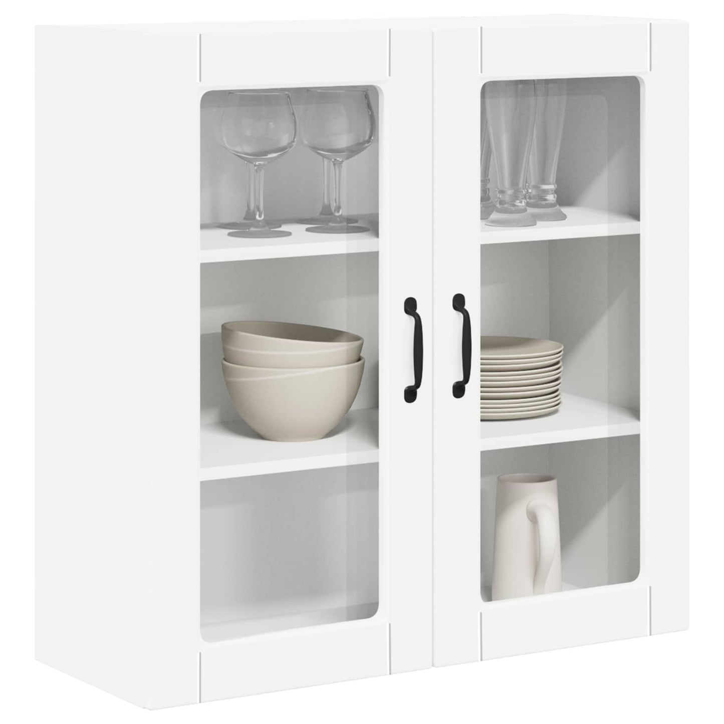 Væglågskab PORTO Hvid 80 x 31 x 80 cm Konstrueret træ