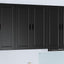 Vægskab PORTO Sort 80 x 31 x 100 cm Konstrueret træ