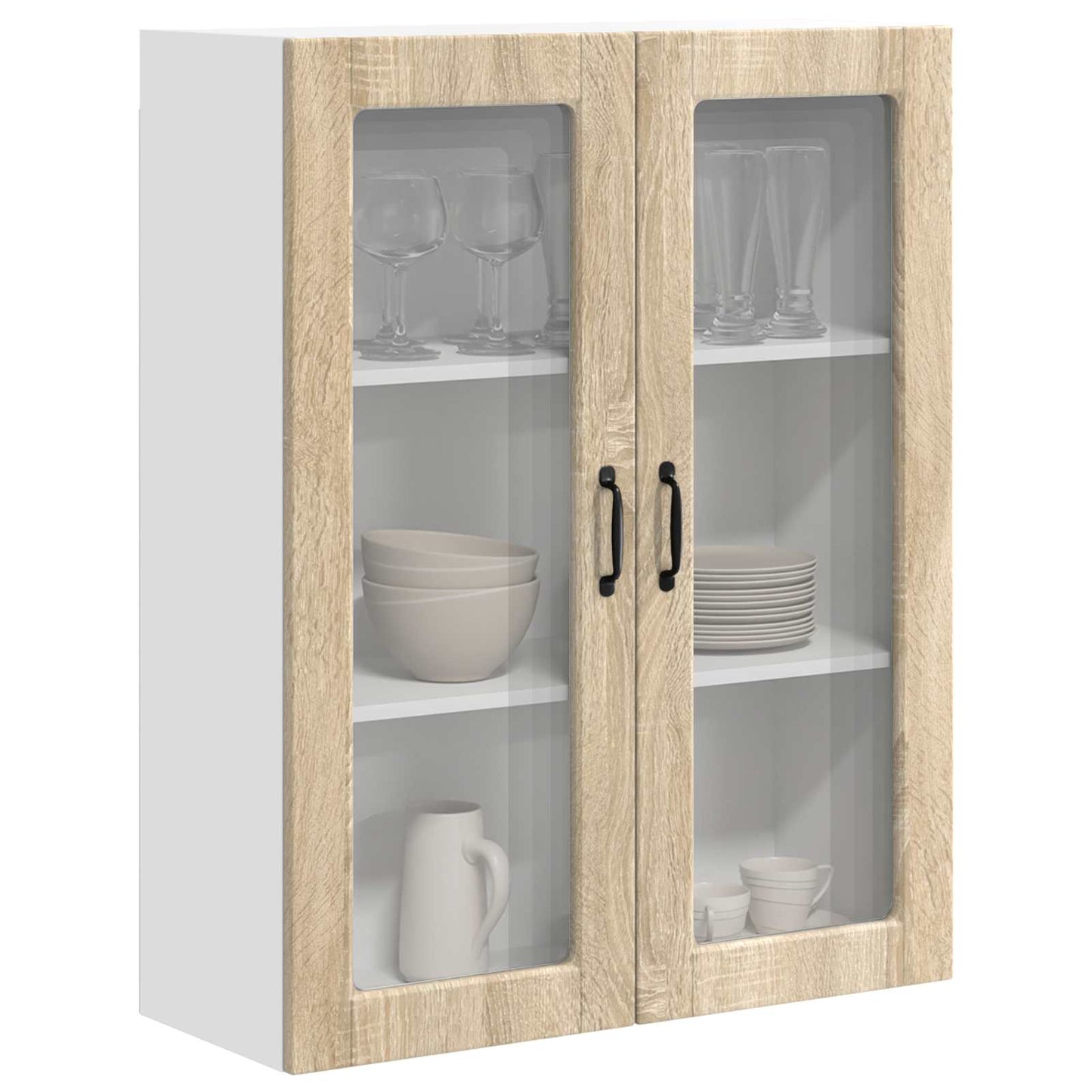 Væglågskab PORTO Sonoma eg 80 x 31 x 100 cm Konstrueret træ